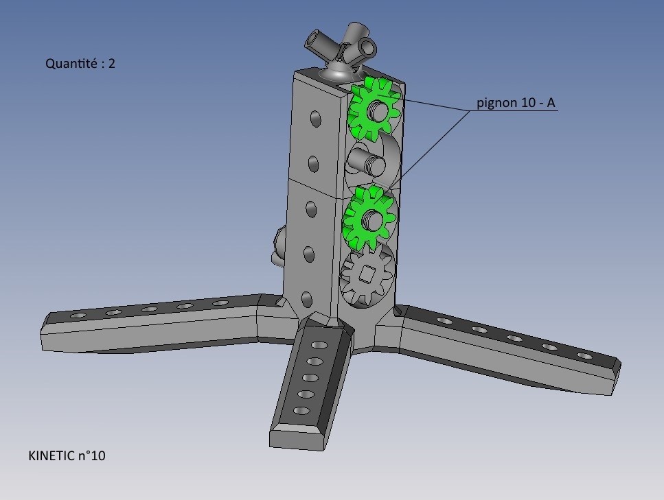 Download free STL file KINETIC 2 • 3D printer model ・ Cults